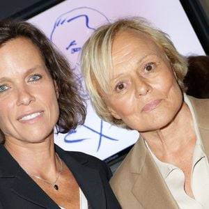 Exclusif -  Anne Le Nen et sa femme Muriel Robin - 6ème remise du prix "Fonds de dotation Line Renaud-Loulou Gasté" pour la recherche médicale à la Maison de la Recherche à Paris le 25 novembre 2024. © Coadic Guirec/Bestimage