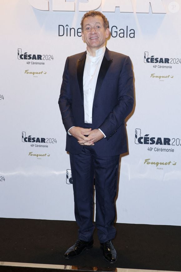 Dany Boon assiste au dîner de gala qui suit la 49e cérémonie des César (récompenses du cinéma français), qui se tient au restaurant Fouquet's à Paris, France, le 23 février 2024 à Paris, France. Photo par Jerome Domine/ABACAPRESS.COM