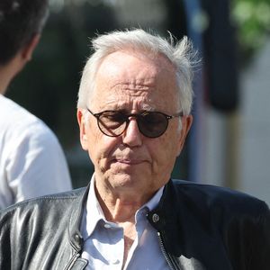 Fabrice Luchini - Arrivées aux obsèques de Philippe Labro en l'église de Saint-Germain-des-Prés à Paris le 13 juin 2025. © Dominique Jacovides - Christophe Clovis / Bestimage