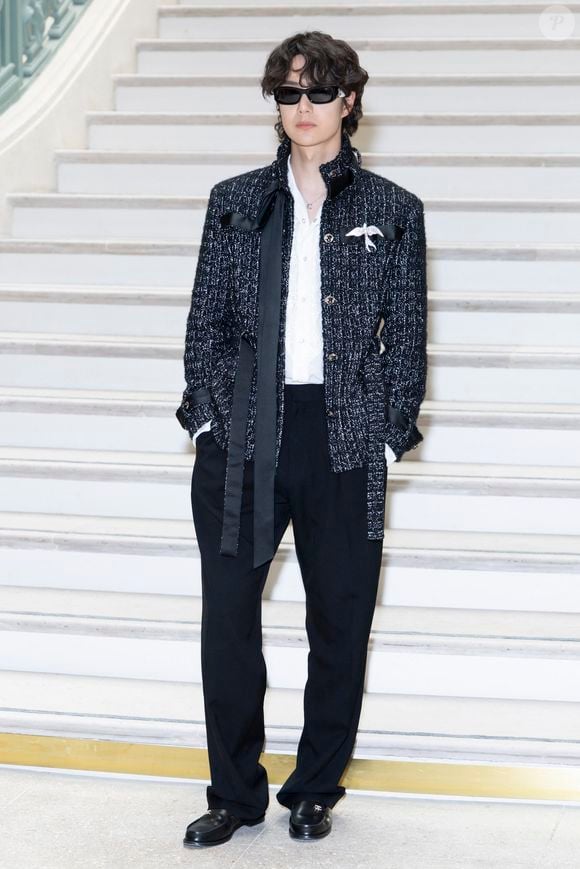 Wang Yibo au défilé Chanel 2 "Collection Haute Couture Automne/Hiver 2025-2026" lors de la Fashion Week de Paris, le 8 juillet 2025.

© Olivier Borde / Bestimage