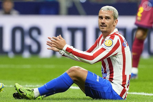 Antoine Griezmann de l'Atlético de Madrid déprimé lors d'un match de la Liga. 4 avril 2026. © Acero/ALTERPHOTOS/PsnewZ/Bestimage