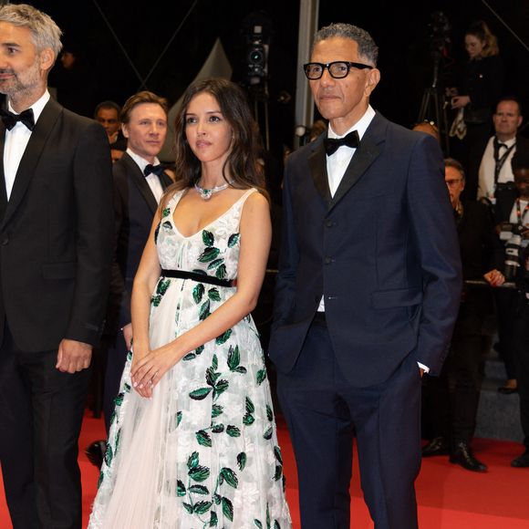 Martin Bourboulon, Lyna Khoudri, Roschdy Zem - Montée des marches du film « 13 jours 13 nuits» lors du 78ème Festival International du Film de Cannes, au Palais des Festivals à Cannes. Le 23 mai 2025 © Olivier Borde/ Bestimage