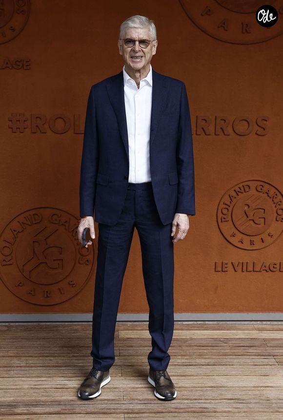 Arsène Wenger lors des Internationaux de France de Tennis de Roland Garros 2026, à Paris, France, le 7 juin 2026. © Jacovides-Moreau/Bestimage