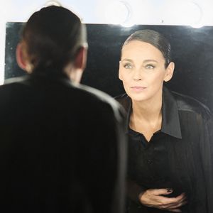 Exclusif - Claire Keim - Backstage - Enregistrement de l'émission "Eternel Aznavour, le concert événement", diffusée le 18 octobre sur France 3 © Cyril Moreau-Christophe Clovis / Bestimage