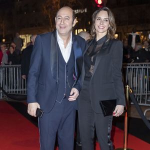 Kad Merad et Julia Vignali - Arrivées au dîner de la 44ème cérémonie des César au Fouquet’s à Paris. Le 22 février 2019
© Borde-Jacovides / Bestimage