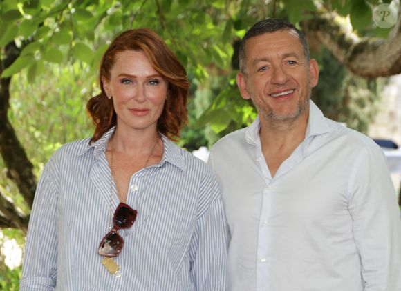 Audrey Fleurot et Dany Boon au photocall du film "Regarde" lors de la 18ème édition du Festival du Film Francophone de Angoulême, le 26 août 2025.

Photo : Coadic Guirec / Bestimage