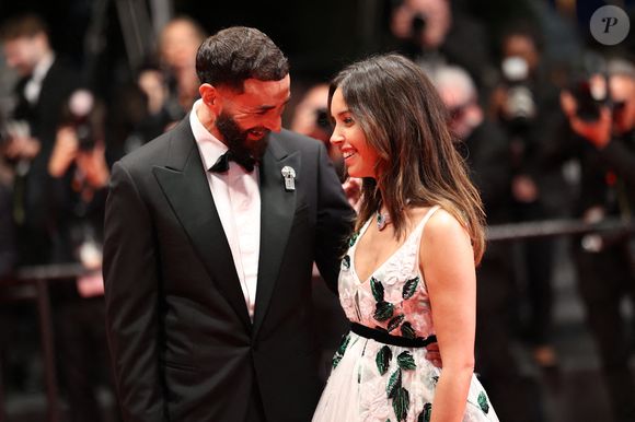 Karim Benzema et Lyna Khoudri assistent au tapis rouge de "13 Jours 13 Nuits" lors de la 78ème édition du Festival de Cannes au Palais des Festivals le 23 mai 2025 à Cannes, France. Photo de Jerome Domine/ABACAPRESS.COM