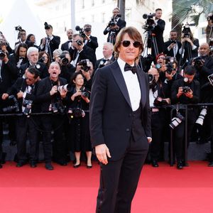Tom Cruise - Montée des marches du film « Mission Impossible : The Final Reckoning » lors du 78ème Festival International du Film de Cannes, au Palais des Festivals à Cannes. Le 14 mai 2025
© Jacovides-Moreau / Bestimage