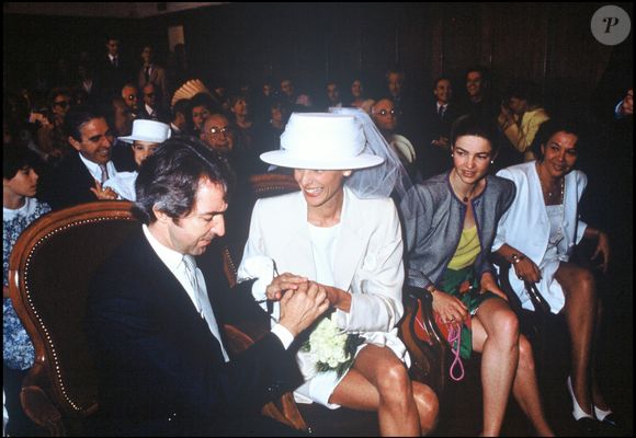 Archives - Mariage d’Inès de la Fressange et Luigi d’Urso. Frederic Herve / Bestimage