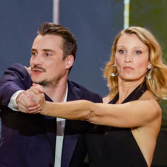 Pierre Lottin et Alexandra Lamy lors de la 51ème cérémonie des César à l'Olympia à Paris, France, le 26 février 2025 © Borde-Jacovides/Bestimage