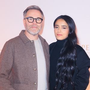 Guillaume de Tonquédec et Hafsia Herzi assistent à un photocall pour le Gala d'Hiver du Peninsula Paris, avec un cocktail dînatoire orchestré par le Chef Exécutif David Bizet et la Chef Pâtissière Anne Coruble à l'hôtel Peninsula à Paris, France le 27 novembre 2025. Photo by David Boyer/ABACAPRESS.COM