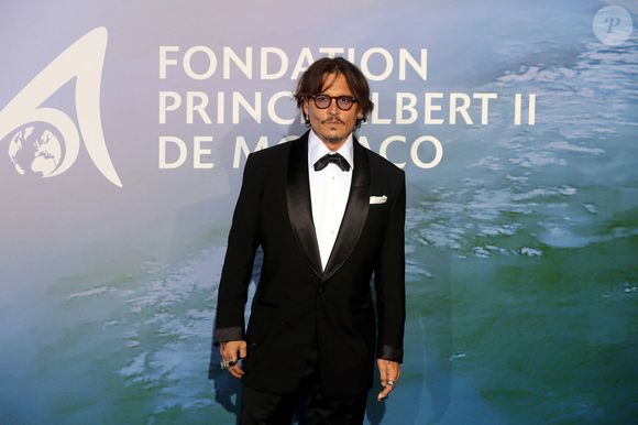 Johnny Depp lors du photocall du gala "Monte-Carlo Gala for Planetary Health" organisé par la Fondation Prince Albert II de Monaco le 24 septembre 2020.
© Jean-François Ottonello / Nice Matin / Bestimage