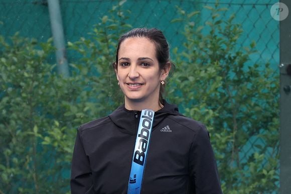 Charlotte Gabas lors du Tournoi de Padel des Célébrités du Lagardere Paris Racing pour l'Institut Imagine le 17 mai 2024 à Paris, France. Photo by Nasser Berzane/ABACAPRESS.COM