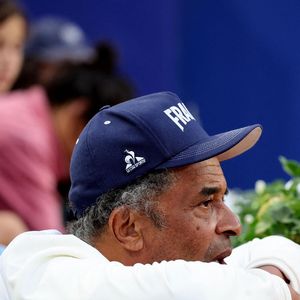 Yannick Noah, coach de l'équipe de France paralympique de tennis fauteuil lors de la rencontre de tennis fauteuil entre S.Houdet et M.delaPuente en quart de finale des jeux paralympiques Paris 2024 le 4 septembre 2024. © Dominique Jacovides / Bestimage