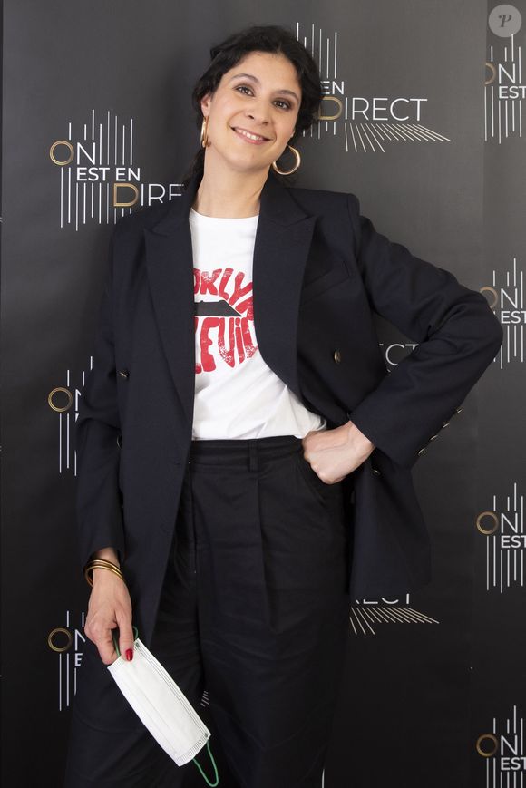 Exclusif - Apolline de Malherbe - Backstage de l'émission "On Est En Direct" (OEED), présentée par L.Ruquier et diffusée en direct le 15 mai 2021 sur France 2. Paris. Le 15 mai 2021.
© Jack Tribeca / Bestimage
