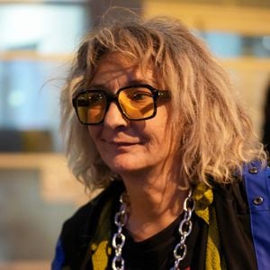 Corinne Masiero enregistre "Vivement Dimanche" aux Studios Rive Gauche le 5 novembre 2025.
© Anne-Sophie Guebey / Bestimage