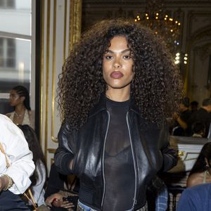 Tina Kunakey au défilé Homme A$AP Rocky X American Sabotage by AWGE Printemps/Été 2025 dans le cadre de la Fashion Week de Paris, France, le 21 juin 2024. © Olivier Borde/Bestimage