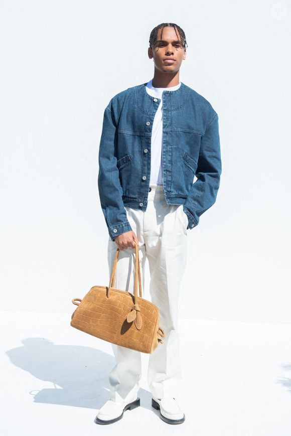Alexandre Grimaldi assiste au défilé Jacquemus Menswear Spring/Summer 2026 dans le cadre de la semaine de la mode à Paris, France, le 29 juin 2025. Photo par Aurore Marechal/ABACAPRESS.COM