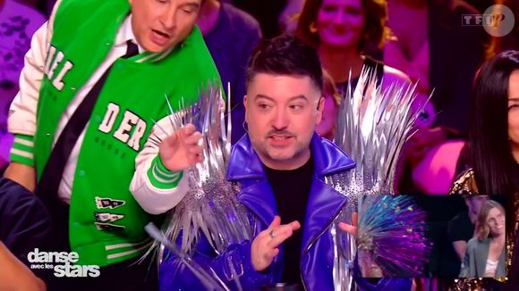 Chris Marques assume ses vestes toujours plus originales sur le plateau de "Danse avec les stars".