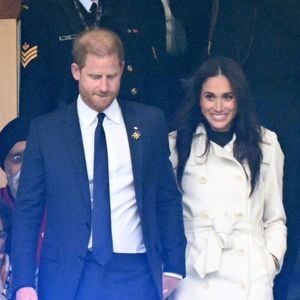 Le prince Harry et Meghan Markle assistent à la cérémonie d'ouverture des "Invictus Games Vancouver Whistler 2025" au Canada le 8 février 2025. Backgrid USA / Bestimage