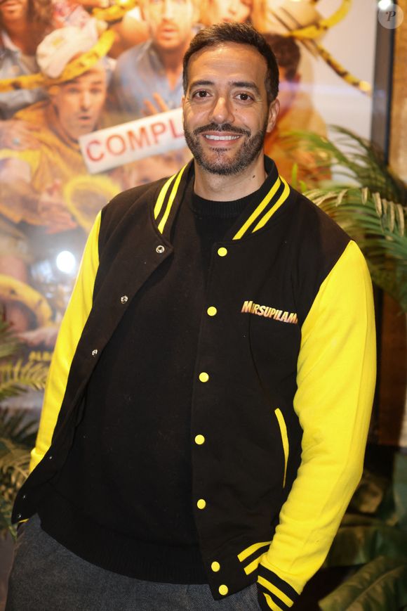 Exclusif - Tarek Boudali pour l'avant-première du film "Marsupilami" du réalisateur P.Lacheau, au Mérignac Ciné près de Bordeaux, Gironde, France, le 8 décembre 2025. © Jean-Marc Lhomer/Bestimage