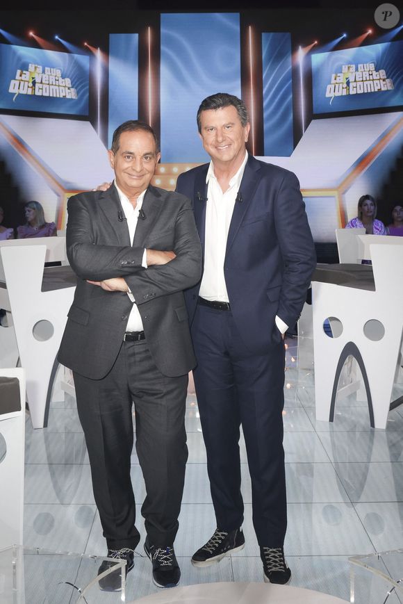 Pascal Bataille et Laurent Fontaine en sont toujours à la présentation 

Exclusif - Laurent Fontaine, Pascal Bataille - Enregistrement de l'émission "Y'a que la vérité qui compte", présentée par L.Fontaine et P.Bataille, et diffusée sur C8 à partir du 12 octobre
© Jack Tribeca / Bestimage