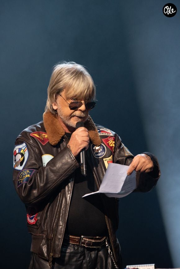 Le chanteur Renaud, lauréat du Prix spécial de la Sacem lors du Grand Prix Sacem 2018, à la Salle Pleyel, le 10 décembre 2018, à Paris, en France. Photo de Mireille Ampilhac/ABACAPRESS.COM