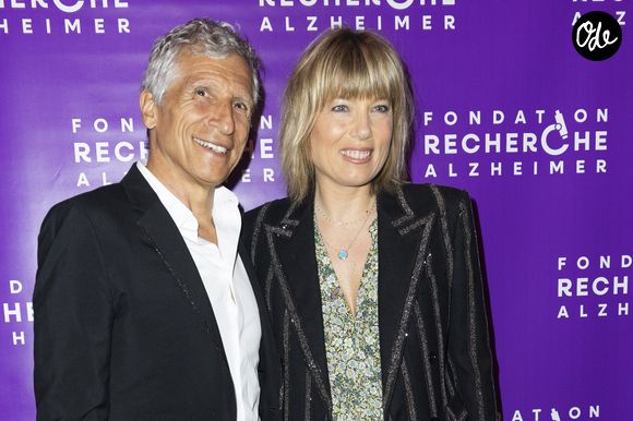 Nagui et sa femme Mélanie Page au photocall du Gala de la Fondation Recherche Alzheimer placée sous le signe de l'émotion et du partage avec un concert unique sur le thème "2 générations chantent pour la 3ème" à l'Olympia à Paris le 17 mars 2025.

© Olivier Borde - Bertrand Rindoff/Bestimage