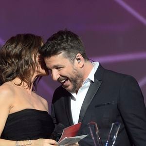 Virginie Guilhaume et Bruno Guillon - Cérémonie des 31 èmes Victoires de la Musique au Zénith de Paris le 12 février 2016
© Guirec Coadic / Bestimage