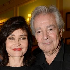 Evelyne Bouix et Pierre Arditi - 100ème de la pièce "Le Mensonge" au théâtre Édouard VII à Paris, le 11 décembre 2015. © Coadic Guirec/Bestimage