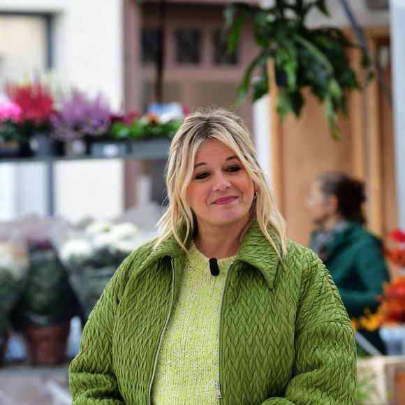 Flavie Flament tourne sa nouvelle émission "Flavie en France" (France 3), avec le retour du jeu "Le Schmilblic", à Vienne (Isère), le 24 octobre 2025.

© Romain Doucelin / Bestimage