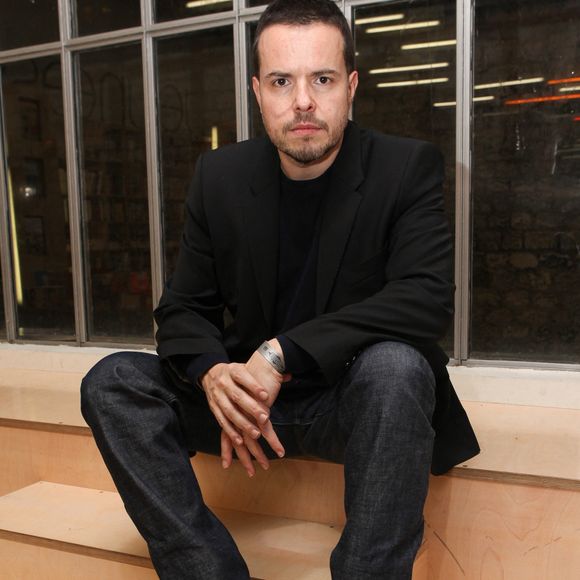 Exclusif - Nicolas Demorand pose lors de la soirée pour les 40 ans du quotidien Libération qui s'est tenue au Centquatre à Paris, France, le 13 décembre 2013. Photo par Audrey Poree/ABACAPRESS.COM
