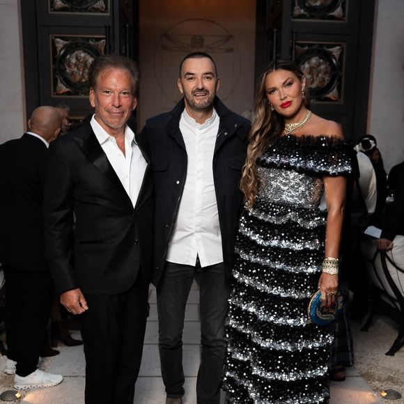 Gary Friedman, Pdg de RH, Cyril Lignac, Bella Hunter - Personnalités à la soirée d'inauguration de la galerie RH Paris sur l'avenue des Champs-Élysées le 4 septembre 2025