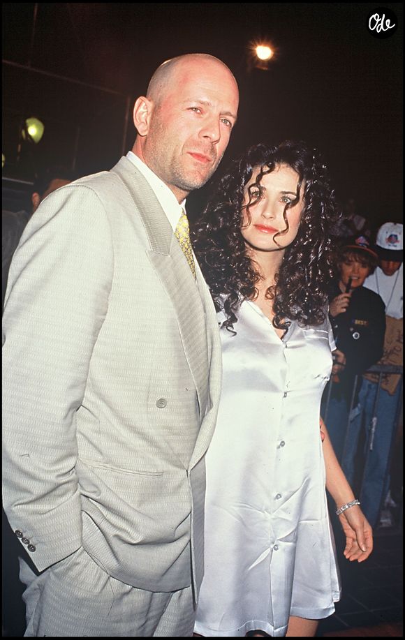Archives - Demi Moore au bras de Bruce Willis. 

© Bestimage