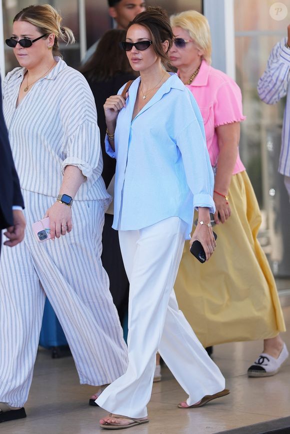L'actrice Michelle Keegan est arrivée à l'hôtel Martinez à Cannes.

© Backgrid UK/ Bestimage