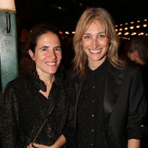 Mazarine Pingeot et Pauline Lefevre assistant au 12e Prix de La Closerie Des Lilas Literary Awards qui s'est tenu à La Closerie Des Lilas à Paris, France, le 16 avril 2019. Photo Jerome Domine/Abaca