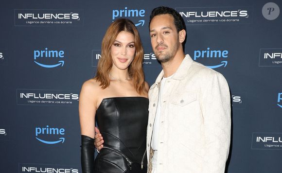 Iris Mittenaere (Miss France 2016 et Miss Univers 2016) et son ex-fiancé Diego El Glaoui - Avant-première de la série Influence(s) sur Amazon Prime Video au cinéma le Silencio des Prés à Paris le 26 février 2024. © Coadic Guirec/Bestimage