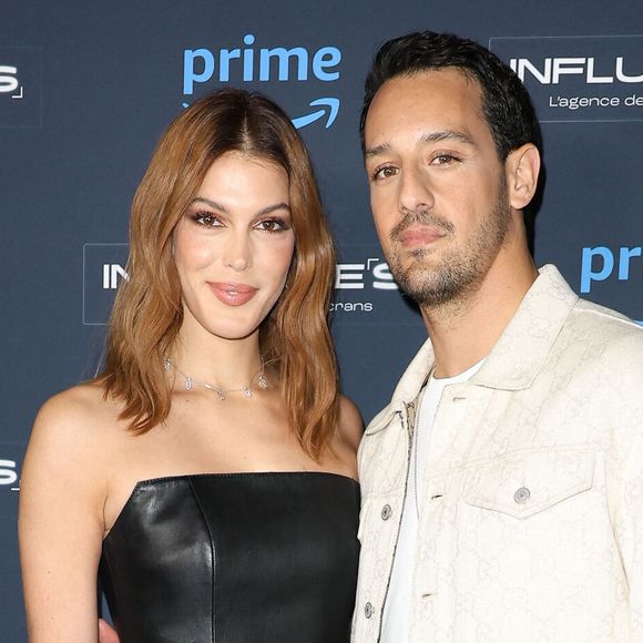 Iris Mittenaere (Miss France 2016 et Miss Univers 2016) et son ex-fiancé Diego El Glaoui - Avant-première de la série Influence(s) sur Amazon Prime Video au cinéma le Silencio des Prés à Paris le 26 février 2024. © Coadic Guirec/Bestimage
