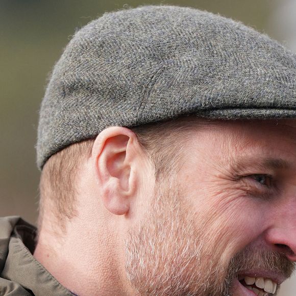 Le prince William, prince de Galles, visite la ferme "Lower Blakemere Farm" à Hereford le 28 janvier 2025. © Jacob King/WPA-Pool/ Julien Burton via Bestimage