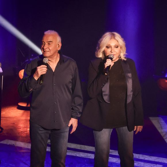 Exclusif - Michel Fugain et sa femme Sanda en concert à Bobino, Paris le 27 janvier 2025.  © Jack Tribeca / Bestimage