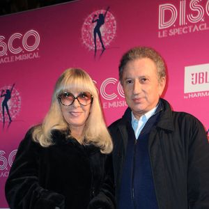 Michel Drucker et son epouse Dany Saval - Exclusif - Derniere du spectacle 'Disco' aux Folies Bergeres a Paris le 10 janvier 2014.
Bestimage