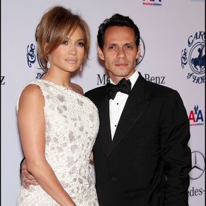 Jennifer Lopez et son ex-mari Marc Anthony. Photo par FAME PICTURES / BESTIMAGE