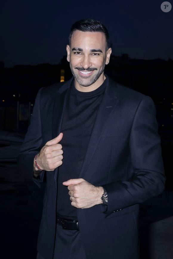 Exclusif - Adil Rami en backstage de l'émission "C à vous" lors du 78ème Festival International du Film de Cannes le 23 mai 2025. © Jack Tribeca / Bestimage