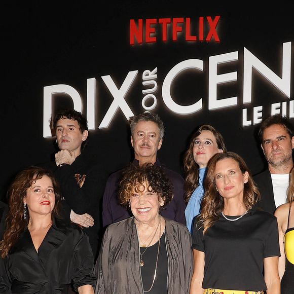 Netflix a soigné son entrée en scène. Mardi 8 septembre, toute la troupe de Dix pour cent s'est retrouvée à l'Olympia, à Paris, pour l'avant-première du film 

Laure Calamy, Camille Cottin, Liliane Rovere, Gregory Montel, Laetitia Casta, Fanny Sidney, Thibault de Montalembert, Nicolas Maury et Vincent Macaigne - Avant-première du film "Dix pour cent" à l'Olympia à Paris le 8 septembre 2026. © Coadic Guirec/Bestimage
