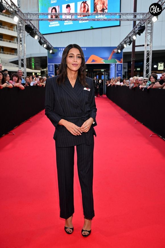 Leïla Bekhti - Tapis rouge lors de la soirée d'ouverture de la 8ème édition du Festival CinéRoman à Nice le 28 Septembre 2026. © Jacovides-Bebert/Bestimage