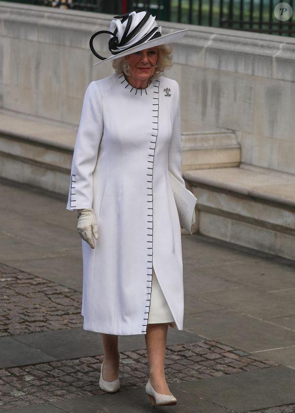 La famille royale britannique et les personnalités lors du service d'action de grâce à l'abbaye de Westminster à Londres, à l'occasion du 80ème anniversaire du jour de la Victoire en Europe (VE Day), le 8 mai 2025 @Backgrid UK/ Bestimage