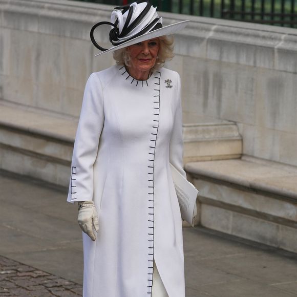 La famille royale britannique et les personnalités lors du service d'action de grâce à l'abbaye de Westminster à Londres, à l'occasion du 80ème anniversaire du jour de la Victoire en Europe (VE Day), le 8 mai 2025 @Backgrid UK/ Bestimage
