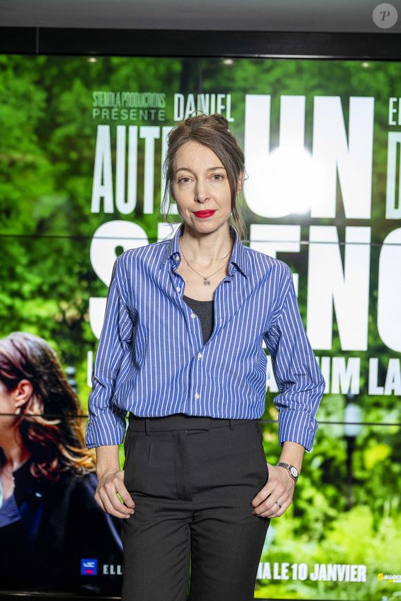 Jeanne Cherhal à l'avant-première du film "Un silence" au cinéma UGC Ciné Cité Les Halles à Paris le 14 décembre 2023.

© Pierre Perusseau / Bestimage