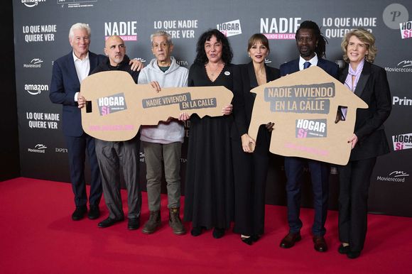 Richard Gere, Alejandra Gere assistent à la première de 'Lo que nadie quiere ver (Ce que personne ne veut voir)' au cinéma Callao le 24 novembre 2025 à Madrid, Espagne.(Credit Image : © Jack Abuin/ZUMA Press Wire)