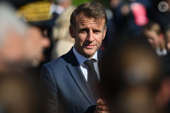 Emmanuel Macron à Pontlevoy, France, 19 septembre 2025, 

© Eliot Blondet/Pool/Bestimage